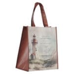 Footprints Non-Woven Tote Bag - Image 11