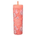 I Know the Plans I Have for You Declares the Lord Plans Plastic Travel Tumbler with Straw - Image 12