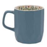 Morning Motivation Blue Ceramic Mug - Image 5