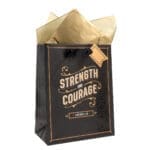 Strength and Courage Medium Gift Bag with Gift Tag - Image 5