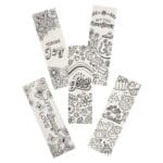 Choose Joy Five-Piece Coloring Bookmark Set - Image 3