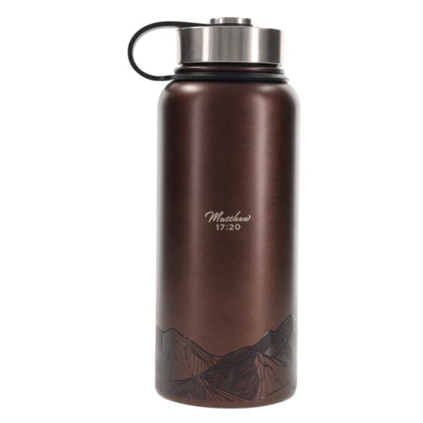 Faith Mountains Stainless Steel Water Bottle - Image 2
