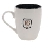 Trust the Lord and His Mighty Power Ceramic Mug with Black Interior - Image 2