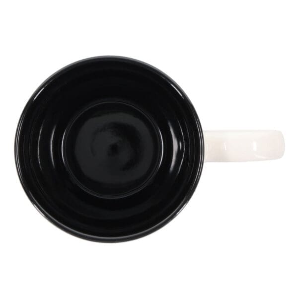 Trust the Lord and His Mighty Power Ceramic Mug with Black Interior - Image 3