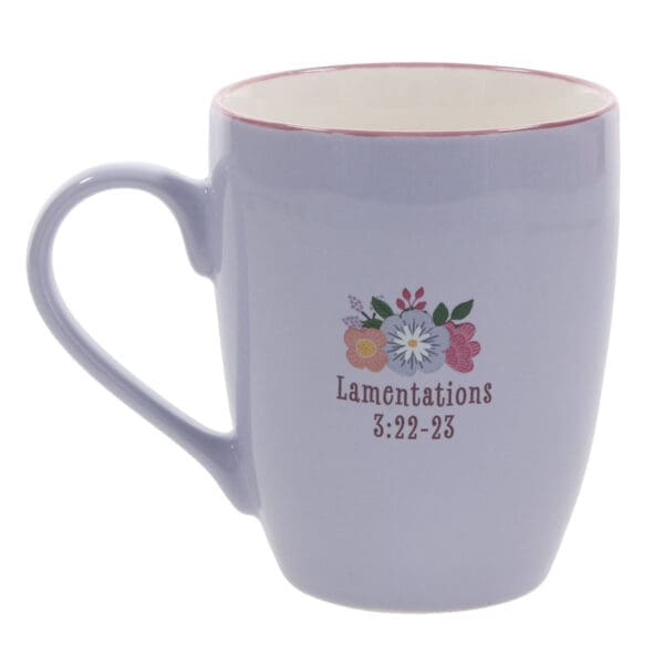The Lord's Mercies Are New Every Morning Ceramic Mug - Image 2