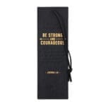 Strength and Courage Genuine Leather Bookmark - Image 2