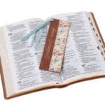 Goodness and Mercy Faux Leather Bookmark - Image 3