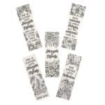 Strength and Dignity Five-Piece Coloring Bookmark Set - Image 3