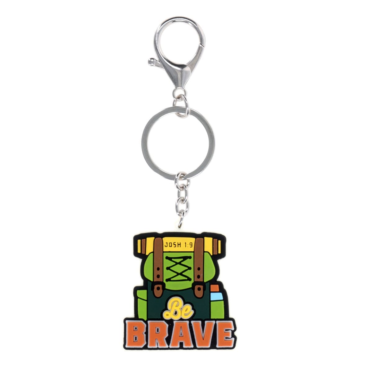 6006937177147_front Be Brave Key Ring - Image 1