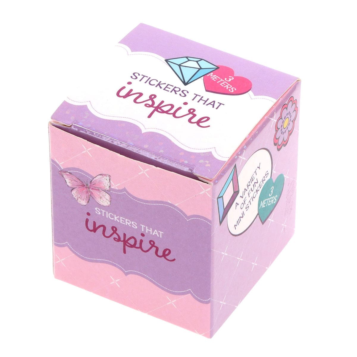 6006937177222_front God's Princess Stickers that Inspire Motivational Sticker Roll - Image 1