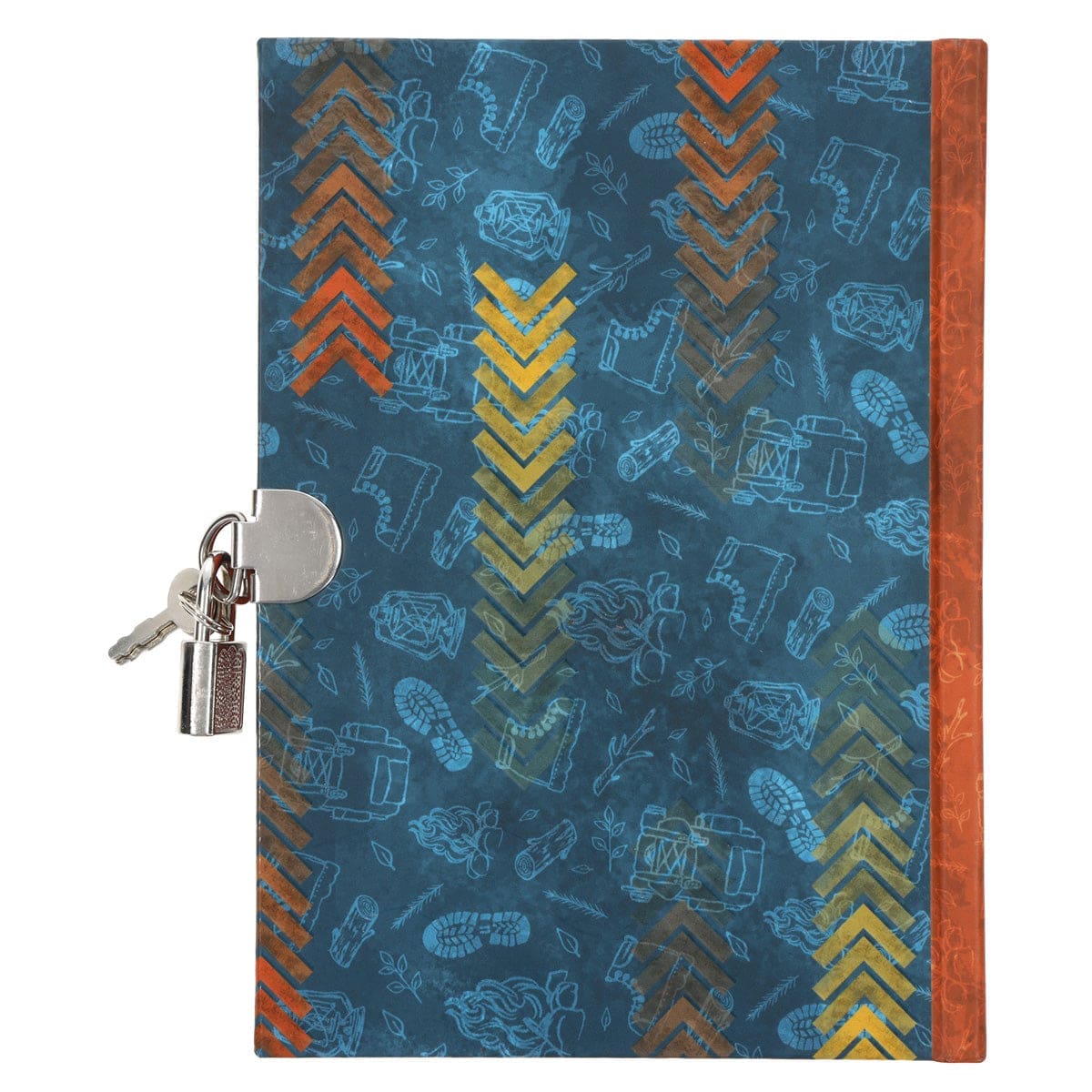 6006937177536_back_879f3624-d638-4341-88e7-7380a440bd5d Life Is an Adventure with Jesus Hardcover Secret Diary with a Lock and Key - Image 2