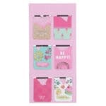 Joyful Girl Six-Piece Magnetic Bookmark Set - Image 2