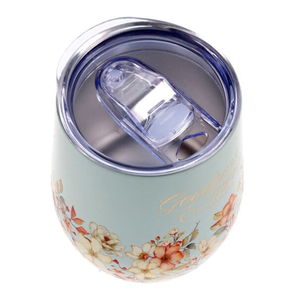Goodness and Mercy Stainless Steel Travel Mug - Image 3