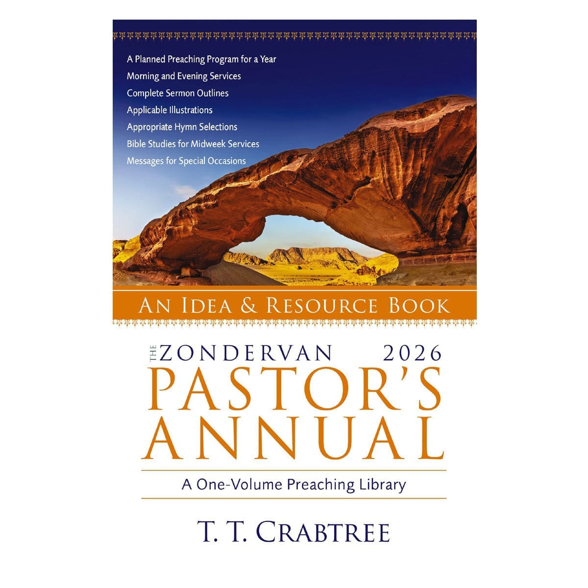 9780310156093_front The Zondervan 2026 Pastor's Annual: An Idea and Resource Book (Paperback) - Image 1