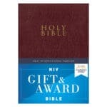 NIV Burgundy Paperback Gift & Award Bible Red Letter Edition - Image 6