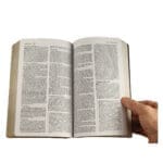 NIV Brown Faux Leather Holy Bible Soft Touch Edition Bible Comfort Print - Image 34