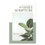 NIV White and Sage Paperback Daily Scripture One Year Bible Comfort Print - Image 11