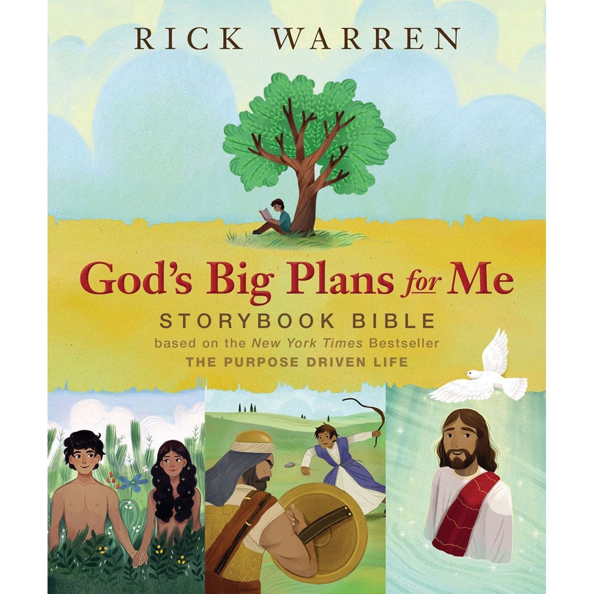 9780310750390_front God's Big Plans For Me Storybook Bible (Hardcover) - Image 1