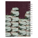 Between The Pages Of A Book Is A Lovely Place To Be Large Hardcover Wirebound Journal - Image 12
