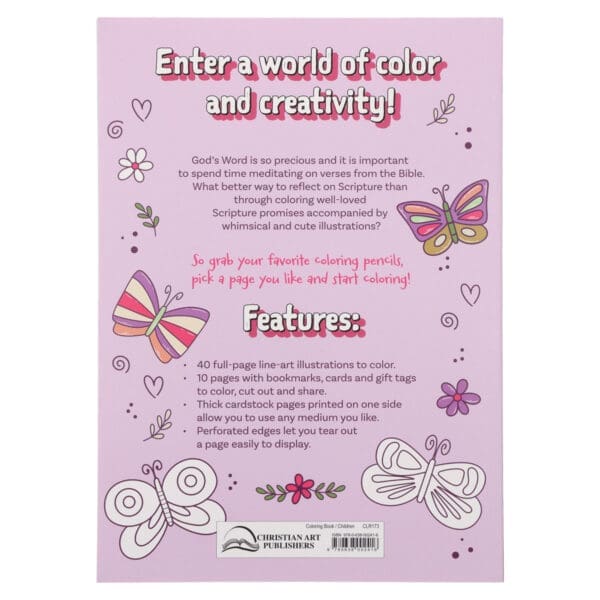 My Favorite Bible Verses Coloring for Girls (Paperback) - Image 2