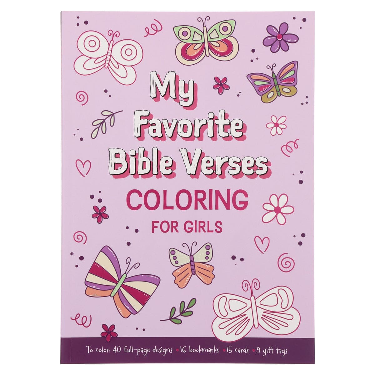 9780638002416_front My Favorite Bible Verses Coloring for Girls (Paperback) - Image 1