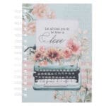 Let All That You Do Be Done in Love Hardcover Wirebound Journal - Image 5