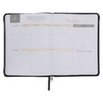 2026 Diary - 18-Month Planner for Women - In Strength and Dignity - Faux Leather with Zip - Image 13