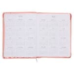 2026 Diary - 18-Month Planner for Women - Walk by Faith Not by Sight - Faux Leather with Zip - Image 9
