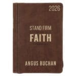 2026 Angus Buchan Diary - Daily Planner - Stand Firm in the Faith - Faux Leather with Zip - Image 8