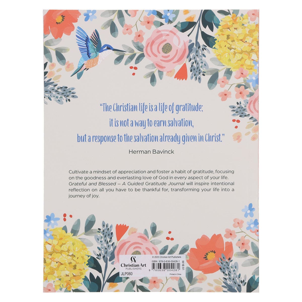 9780638004281_back Grateful and Blessed a Guided Gratitude Journal (Paperback) - Image 1