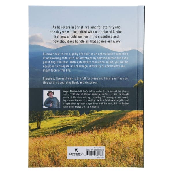 Firm Faith Large Print: 366 Devotions on Following Jesus and Living Life to the Full HC - Image 2