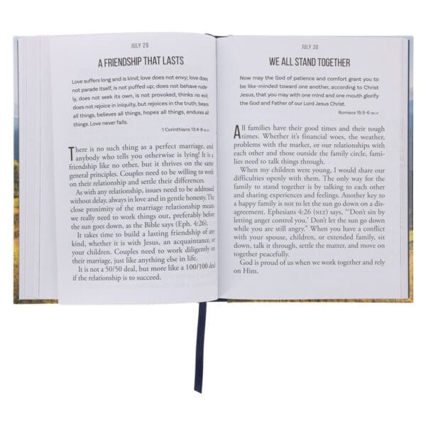 Firm Faith Large Print: 366 Devotions on Following Jesus and Living Life to the Full HC - Image 6