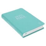 NLT Aquamarine Genuine Leather Flexcover Standard Bible - Image 3