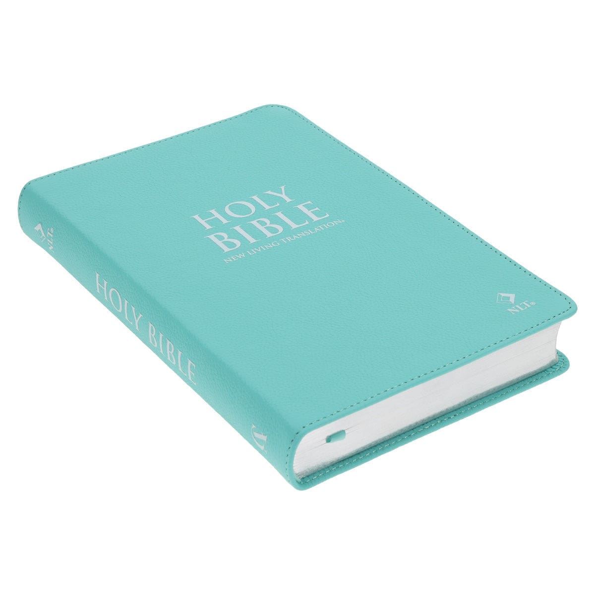 9780638004540_feature1 NLT Aquamarine Genuine Leather Flexcover Standard Bible - Image 3
