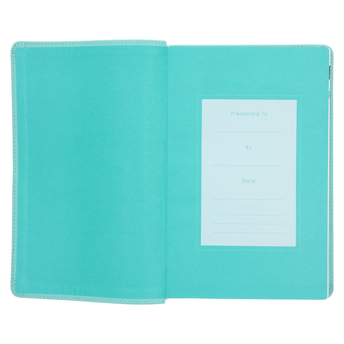 9780638004540_feature2 NLT Aquamarine Genuine Leather Flexcover Standard Bible - Image 4