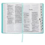 NLT Aquamarine Genuine Leather Flexcover Standard Bible - Image 5