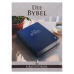 NLV Koningsblou Egte Leer Grootdruk Bybel - Image 9