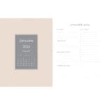 2026 18-Maande Dagbeplanner vir Vroue - Sterkte en Eer - Kunsleer met Rits - Image 5