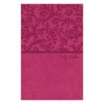 NKJV Pink Faux Leather Value Thinline Standard Print Bible Red Letter Comfort Print - Image 5