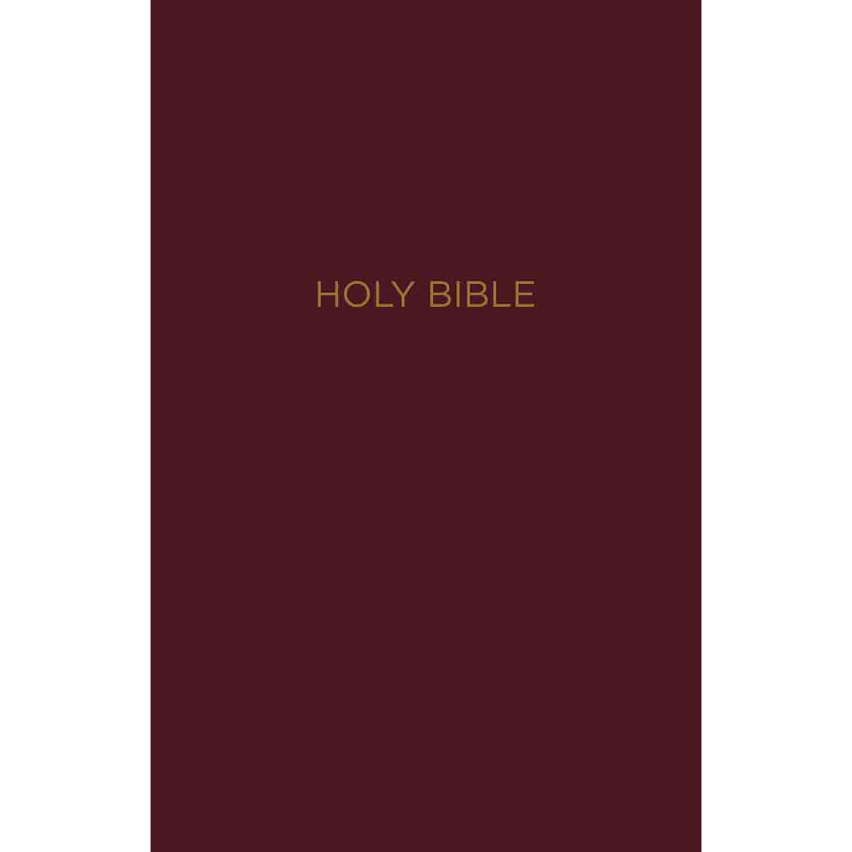 9780785217732_front NKJV Reference Bible Center Column Red Letter Indexed Giant Print Burgundy (Imitation Leather) - Image 1