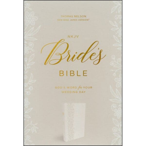 NKJV Bride's Bible Red Letter Edition White (Comfort Print)(Imitation Leather) - Image 2