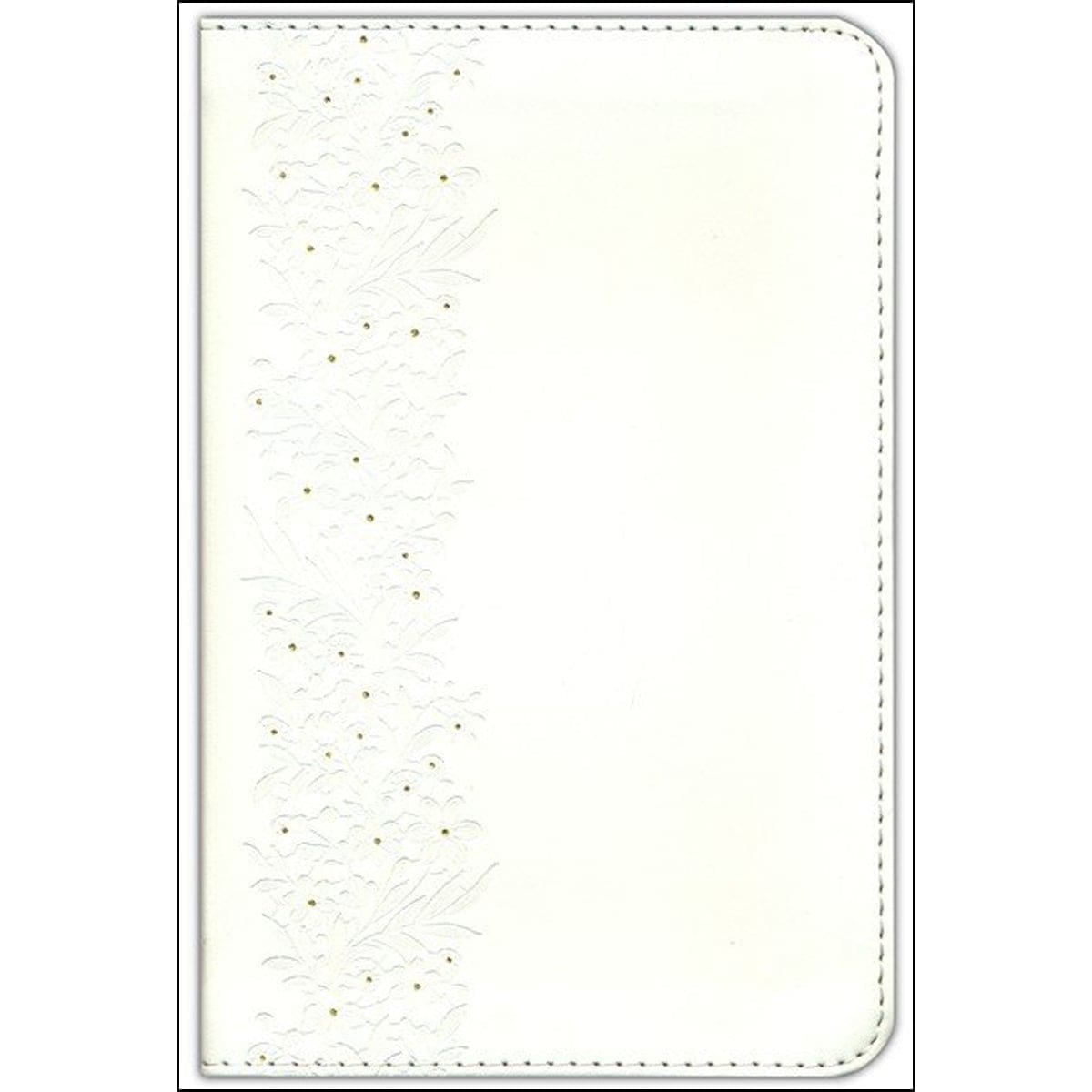 9780785225843_front NKJV Bride's Bible Red Letter Edition White (Comfort Print)(Imitation Leather) - Image 1