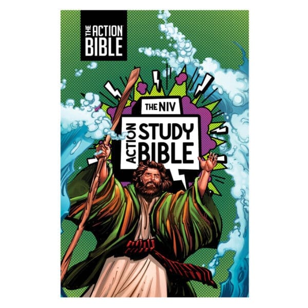 NIV Forest Imitation Leather Action Study Bible - Image 1