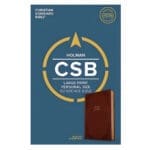CSB Personal Size Reference Bible Large Print Burgundy (Imitation Leather) - Image 10