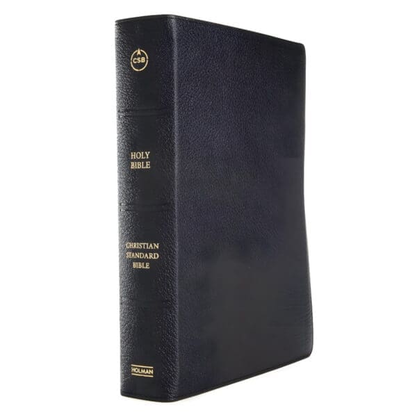 CSB Study Bible Premium Goatskin Black (Handcrafted Collection)(Genuine Leather) - Image 1