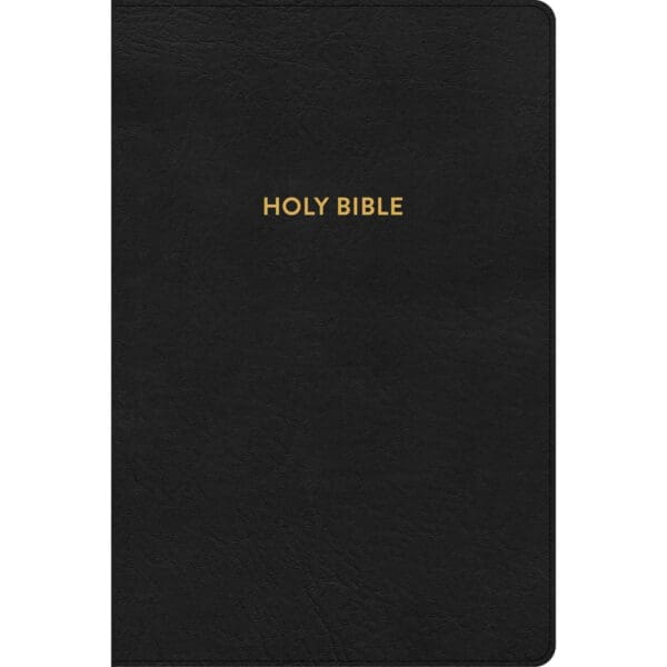 KJV Rainbow Study Bible Indexed Black (Imitation Leather) - Image 1