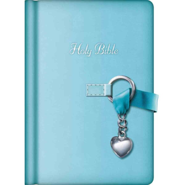 NKJV Blue Hardcover Simply Charming Bible - Image 1