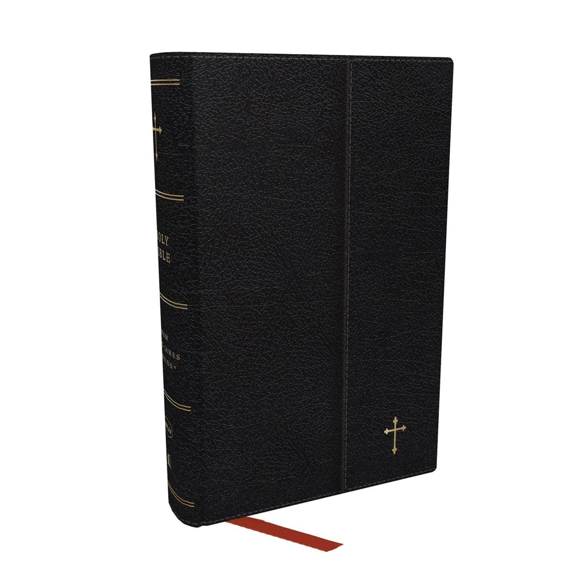 9781400333325_front NKJV Compact Paragraph-Style Ref Bible Red Letter Black (Comfort Print)(Flexcover) - Image 1