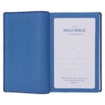 KJV Blue Imitation Leather Value Ultra Thinline Bible Comfort Print - Image 10