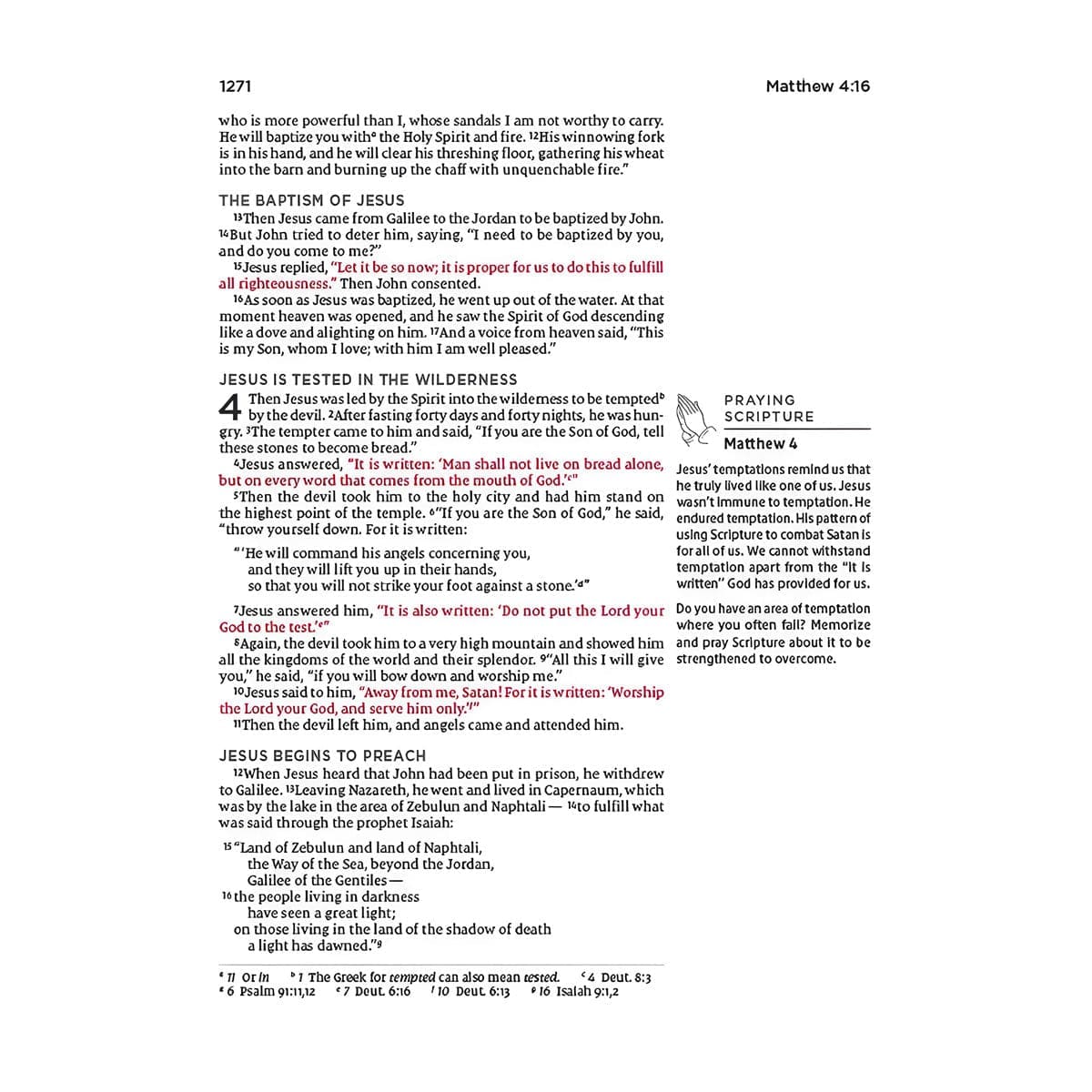 9781400345397_feature4 NIV Hardcover Prayer Bible Comfort Print - Image 5